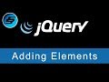 Adding Elements Using Append, Prepend, After, Before - jQuery Ultimate Programming Bible
