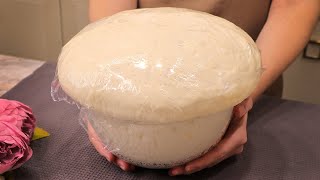 Bread in 5 minutes. My grandmother bakes delicious bread. Simple recipe. How to bake bread.