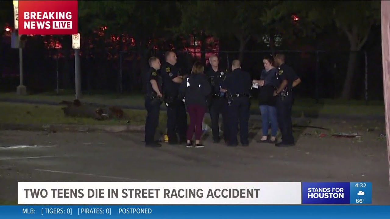 Two Teens Die In Street Racing Crash - YouTube