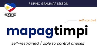 Learn MAPAG- Tagalog Adjectives | Filipino Language Lesson 1