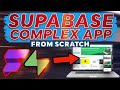 Build A Complex Supabase App w/NoCode (Comprehensive Tutorial)