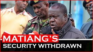 Ruto takes action on Matiangi and Uhuru | News54