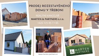 PRODÁNO -  Prodej rozestavěné stavby v Třeboni