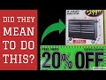 Did they mean to do this? (Super Harbor Freight Coupon)