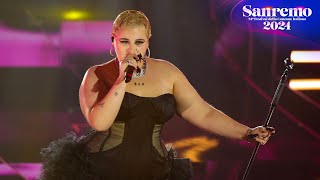 Sanremo 2024 - BigMama canta "La rabbia non ti basta"