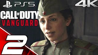 CALL OF DUTY VANGUARD Gameplay Walkthrough Part 2 CAMPAIGN (4K 60FPS PS5) No Commentary
