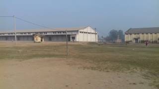 Football corner kick by a junior Player of bihar rohtas nokha