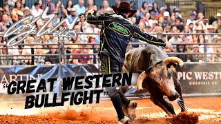 Great Western Bull Fight  -  Behind The Chutes #142