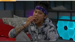 BB20 Tyler/Kaycee celebrate.  Haleigh interupts Big Brother