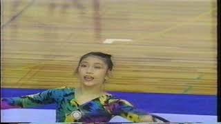 萩原女久美　輪1992新体操バルセロナオリンピック代表選考会