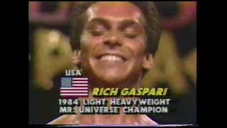 Chris Dickerson Hosts The 1984 Mr. Universe - Part Four - Gaspari Turns Pro