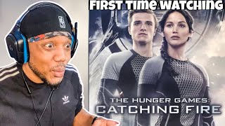 The Hunger Games: Catching Fire (2013) / * first time watching * MOVIE REACTION!!!