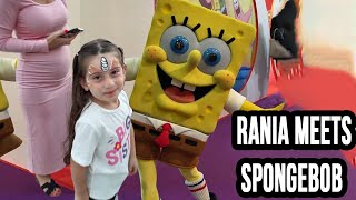 RANIA MEETS SPONGEBOB AND THINGS GOT CRAZY AT NIGHT TIME