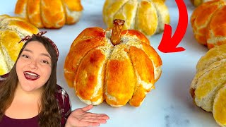 Pumpkin Shaped Hand Pies! Fun Fall Treats!