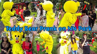 Teddy Bear Prank on Coochbehar NN Park || Part-1 || Teddy Bear Funny Dance || Git Teddy