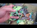 shredding dinosaurs 6 toy dinosaurs get destroyed