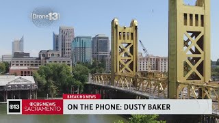 Dusty Baker talks about A's temporary move to Sacramento