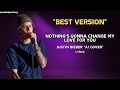Nothing's Gonna Change My Love For You Lyrics - Justin Bieber (AI)