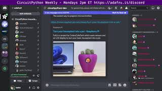 CircuitPython Weekly for October 3rd, 2022 #circuitpython @circuitpython #adafruit