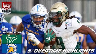 5OT THRILLER 😱 South Florida vs. San José State FULL OVERTIME Highlights | ESPN College Football