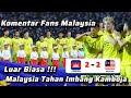 Luar Biasa !!! Malaysia Menahan Imbang Kamboja di Kandangnya, Ini Komen Fans Malaysia