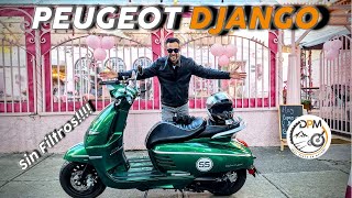 Review y Prueba Nueva PEUGEOT Django 125cc