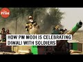 PM Modi rides a tank, gifts sweets & chants Bharat Mata Ki Jai in Diwali celebration with soldiers