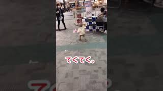 【一歳】誰にでも手を振る1歳児　バイバイ大好き　#shorts