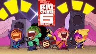 All Big Chibi 6 Shorts | Compilation | Chibi Tiny Tales | Big Hero 6 | Disney Channel