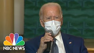 Biden Meets With Family Of Jacob Blake During Trip To Kenosha | NBC Nightly News