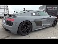 1000hp audi r8 v10 twin turbo ksf motorsport vs 850hp mercedes amg gt r