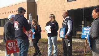 USPS workers hold 'day of action' amid concerns over potential cuts