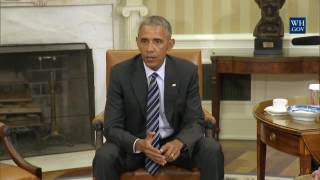 President Obama Meets with Congressional Leadership