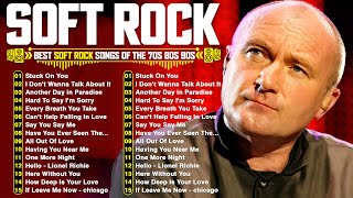 Phil Collins, Michael Bolton, Elton John, Eric Clapton, Bee Gees - Soft Rock Love Songs 70s 80s 90s