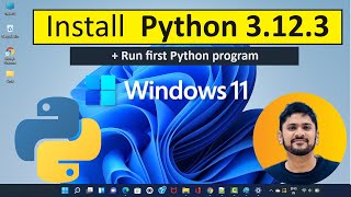 How to install Python 3.12.3 on Windows 11
