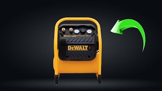 DEWALT Air Compressor for Trim, 200-PSI Max,Oil Free, Quiet Operation