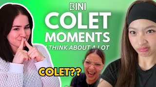 COLET CORE MOMENTS REACTION | SHE'S KEEPING IT REALLL