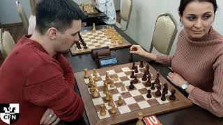 A. Salamov (1249) vs Y. Zhuravleva (1600). Chess Fight Night. CFN. Rapid