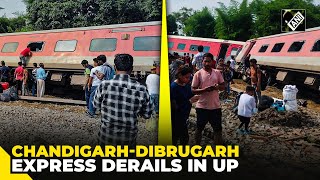 Chandigarh-Dibrugarh Express derails near UP’s Gonda, rescue operations underway