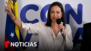 María Corina Machado confirma que seguirá en Venezuela | Noticias Telemundo