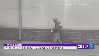 Case Cracked: New evidence leads to arrest in Hopkins County 1996 murder case