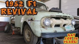 Abandoned for 36 years! 1952 Ford F1 Revival!