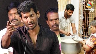 Vishal's Father: Be Hero Not only on Reel But Also in Real | Latest Speech on Neduvasal Protest