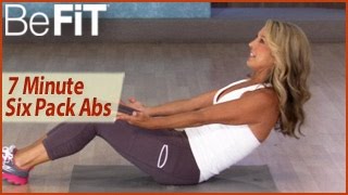 7 Min 6-Pack Abs Workout: Denise Austin- Abs, Waist & Core