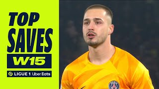 Best goalkeeper saves : Week 15 - Ligue 1 Uber Eats / 2023-2024