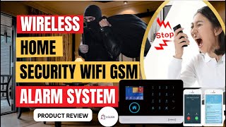 Wireless WIFI GSM Home Security Alarm System Review/Security Alarm System For Home