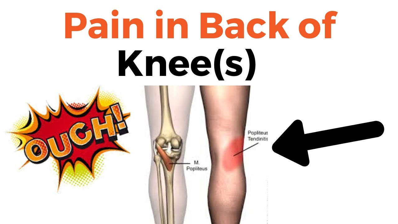 Pain In Back Of Knee After Walking Or Sitting Too Long Back Of Knee ...