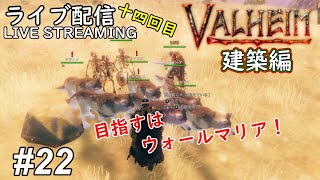 [進撃の狼]緒川パイセンのまったりValheim建築編 ライブ配信 #14