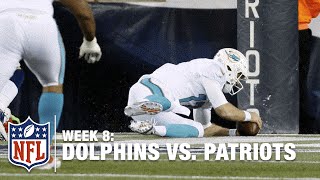 Ryan Tannehill Misses the Snap & Patriots Get a Safety! | Dolphins vs. Patriots | NFL