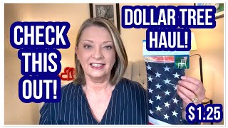 DOLLAR TREE HAUL | CHECK THIS OUT | FABULOUS FINDS | $1.25 | LOVE DT😁 #haul #dollartree